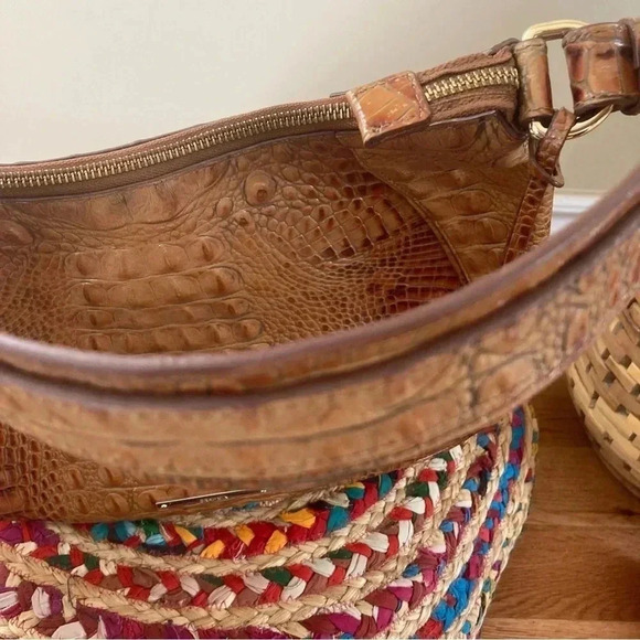 Brahmin crocodile  leather shoulder bag - Picture 9 of 11